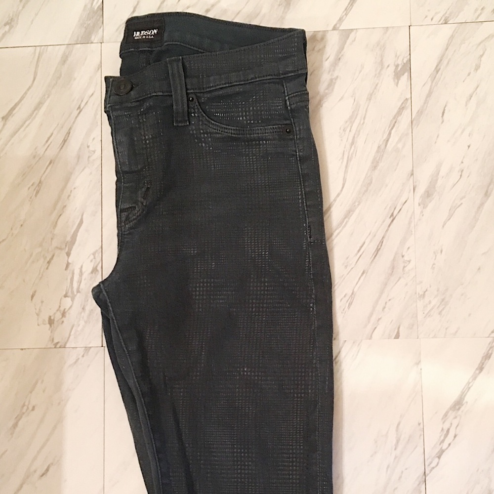 Hudson Snakeskin Jeans
